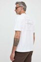 Odzież Calvin Klein t-shirt bawełniany K10K112486 biały