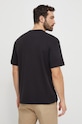 Bombažna kratka majica Calvin Klein K10K112487 črna SS25