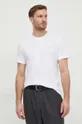Bavlnené tričko Calvin Klein biela