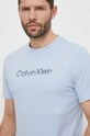 Одяг Бавовняна футболка Calvin Klein K10K112501 блакитний