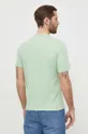 Βαμβακερό μπλουζάκι Calvin Klein πράσινο