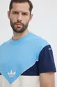 kék adidas Originals pamut póló