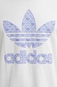 Bavlnené tričko adidas Originals IS0205 biela