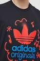 adidas Originals tricou din bumbac IS0224 negru