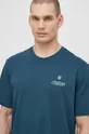 бірюзовий Бавовняна футболка adidas Originals
