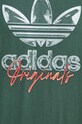 Bavlněné tričko adidas Originals IS0228 zelená