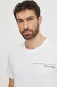 Oblečenie Bavlnené tričko Calvin Klein KM0KM00964 biela