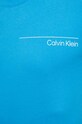 Pamučna majica Calvin Klein plava KM0KM00964