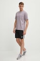 adidas Originals t-shirt bawełniany IS1762 fioletowy SS24