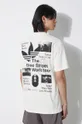 béžová Bavlnené tričko adidas Originals