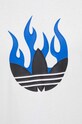 Хлопковая футболка adidas Originals IS2944 белый