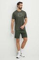 Hummel t-shirt treningowy Boost 223838 zielony SS24