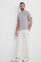 Хлопковая футболка Hummel hmlLGC KAI REGULAR HEAVY T-SHIRT 223989 серый SS24