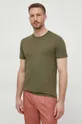 zielony Liu Jo t-shirt bawełniany