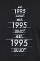 Liu Jo tricou din bumbac M124P204PRINTCOMF negru