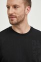 Liu Jo t-shirt bawełniany czarny M124P204TEEJMIRROR