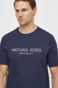 mornarsko modra Bombažna kratka majica Michael Kors