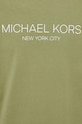 Pamučna majica Michael Kors zelena CS4521H1V2