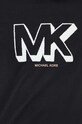 Michael Kors t-shirt bawełniany czarny CS4521TFV4