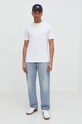 Diesel tricou din bumbac A06418.0HFAX alb SS24