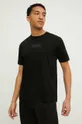 čierna Bavlnené tričko Diesel T-MUST-SLITS-N