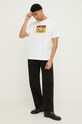 Diesel tricou din bumbac A12275.0BEAF alb SS24