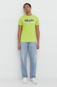 Diesel tricou din bumbac A12498.0GRAI verde SS24