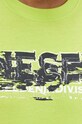 Diesel tricou din bumbac verde A12498.0GRAI
