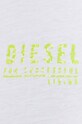 Diesel tricou din bumbac A12500.0GRAI alb