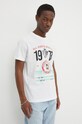 Odzież Diesel t-shirt bawełniany T-DIEGOR-K73 A12501.0GRAI biały