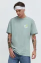 zelena Bombažna kratka majica Vans