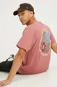 розовый Хлопковая футболка Vans