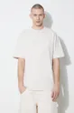 beige Daily Paper t-shirt in cotone Circle SS