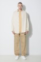 Daily Paper cotton t-shirt Identity SS 2411064 beige SS24