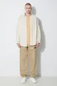 Daily Paper t-shirt in cotone Identity SS beige