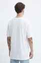 Βαμβακερό μπλουζάκι Vans 3-pack λευκό