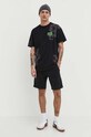 Vans t-shirt in cotone VN000G4ZBLK1 nero SS24
