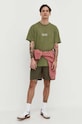 Vans tricou din bumbac VN0A5E81D1B1 verde SS24