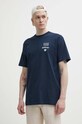 Bavlnené tričko Vans tmavomodrá VN000G5QNVY1