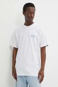 Odzież Vans t-shirt bawełniany VN000G5MWHT1 biały