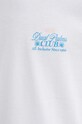 Vans t-shirt bawełniany VN000G5MWHT1 biały