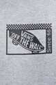 Vans t-shirt bawełniany VN000G5NATH1 szary