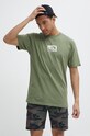 Îmbrăcăminte Vans tricou din bumbac VN000G5NAMB1 verde