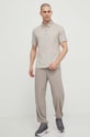 Calvin Klein Performance polo da trekking 00GMS4K176 beige SS24