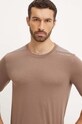 Тренувальна футболка Calvin Klein Performance коричневий 00GMS4K164