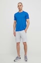 Calvin Klein Performance t-shirt treningowy 00GMS4K178 niebieski SS24