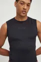 črna Kratka majica za vadbo Calvin Klein Performance Moški
