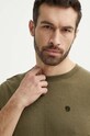 Fjallraven tricou Hemp Blend verde F12600215.620