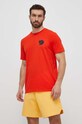 Odzież Fjallraven t-shirt Walk With Nature F12600216.214 pomarańczowy