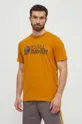 жёлтый Футболка Fjallraven Lush Logo T-shirt